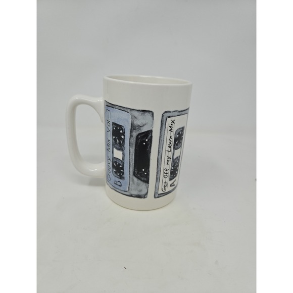 Retro Mixtape Cassette Mug | 16oz Music Coffee Cup - Picture 3 of 6